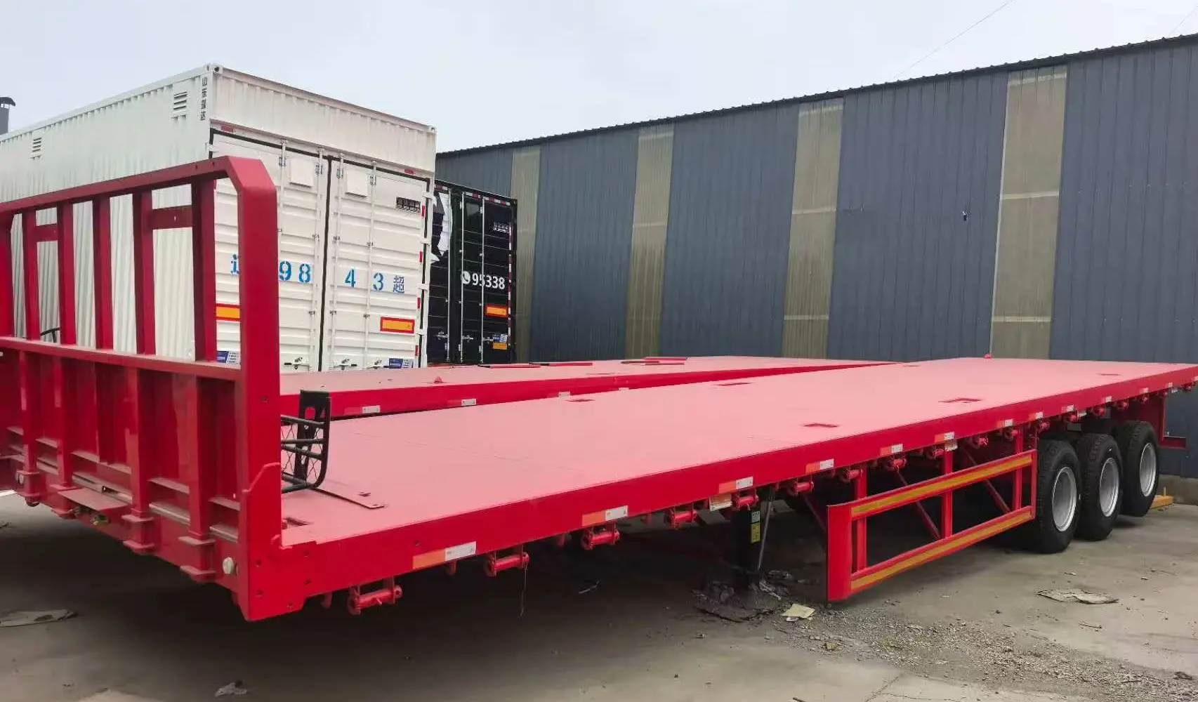 İkinci El 3 Dingilli Lowbed Yarı Römork